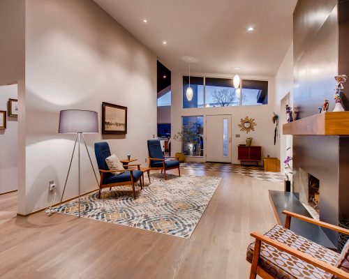 ArcWest Architects - Brentwood St Wheat Ridge-Living Room