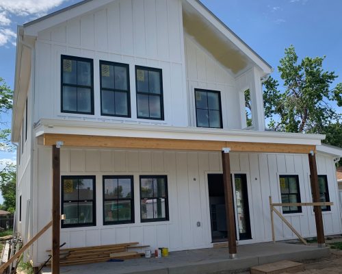 ArcWest-Architects-N-ParkHill-Modern-Farmhouse--process---paint-siding3